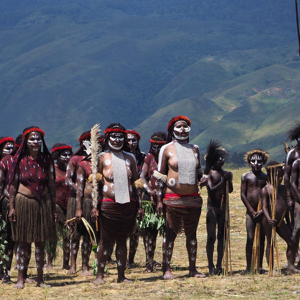 Baliem Valley Festival is one of the best traditional festival celebration in Indonesia. The diverse tribes from the highlands of Wamena such as Dani, Yali and Lani congregate and perfroms the tribal war simulation, traditional dance, pig racing and traditional instrument competition.The  Baliem Valley Festival was held on August 7 - 9, 2018 in Walesi District, Wamena, Papua.