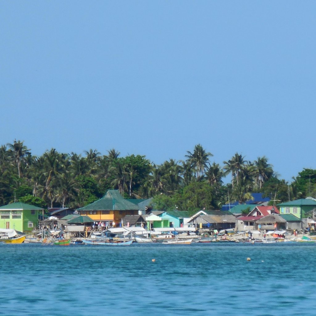 The barangay or village of Sabang in Cagbalete Island, Mauban, Quezon, the main entry point to the island.