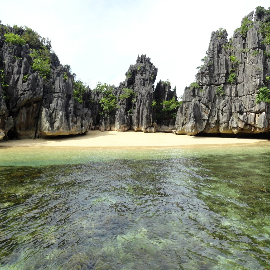 Minalahos Island, in front of Gota Beach, Caramoan Peninsula, Camarines Sur, Philippines
