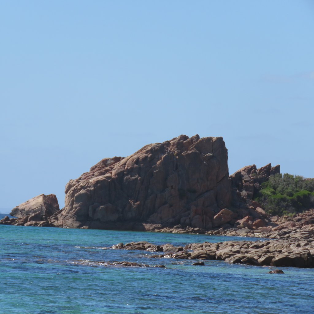 Castle Rock, on the eastern end of Castle Rock Bay, Dunsborough, Western Australia.