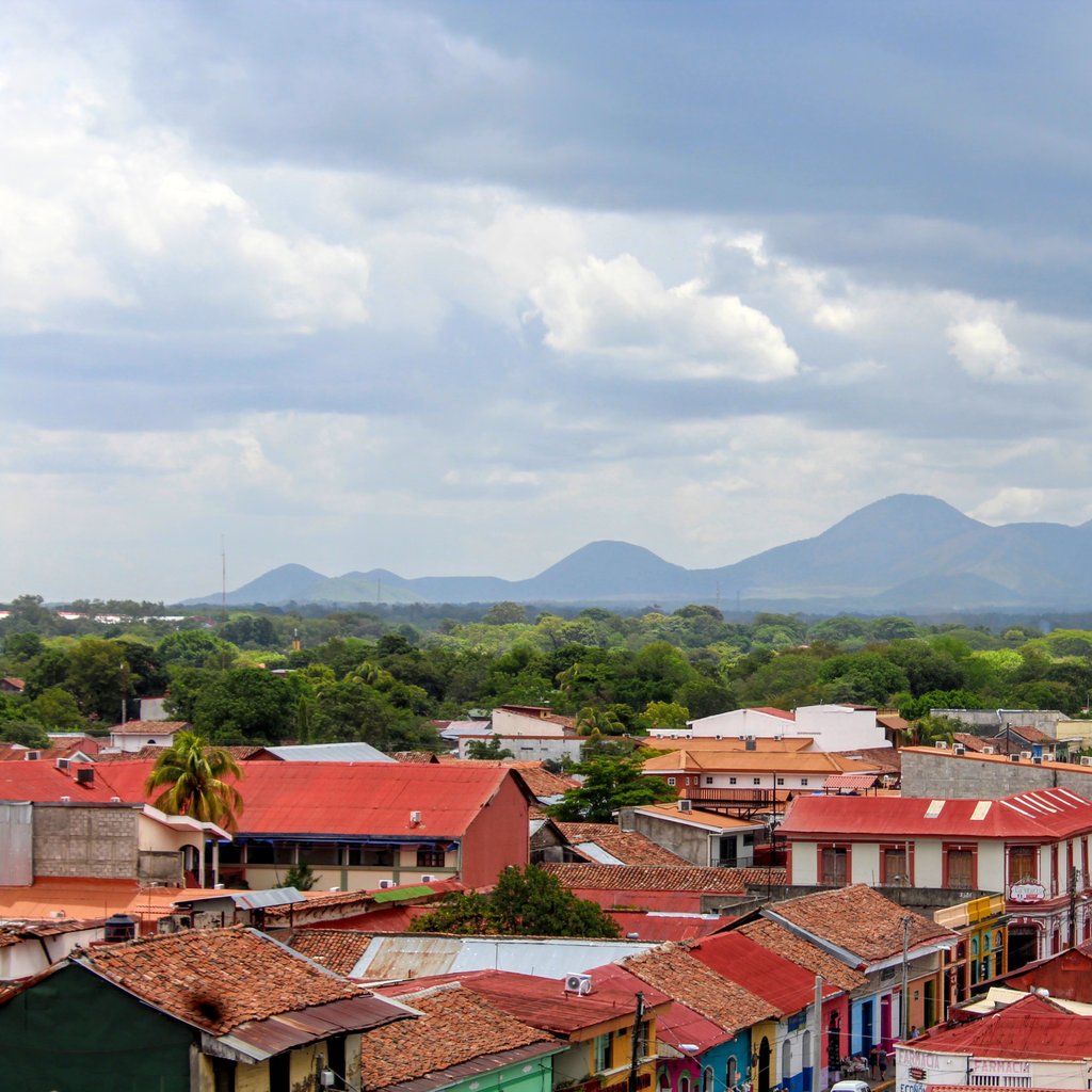 Ciudad de León en Nicaragua.