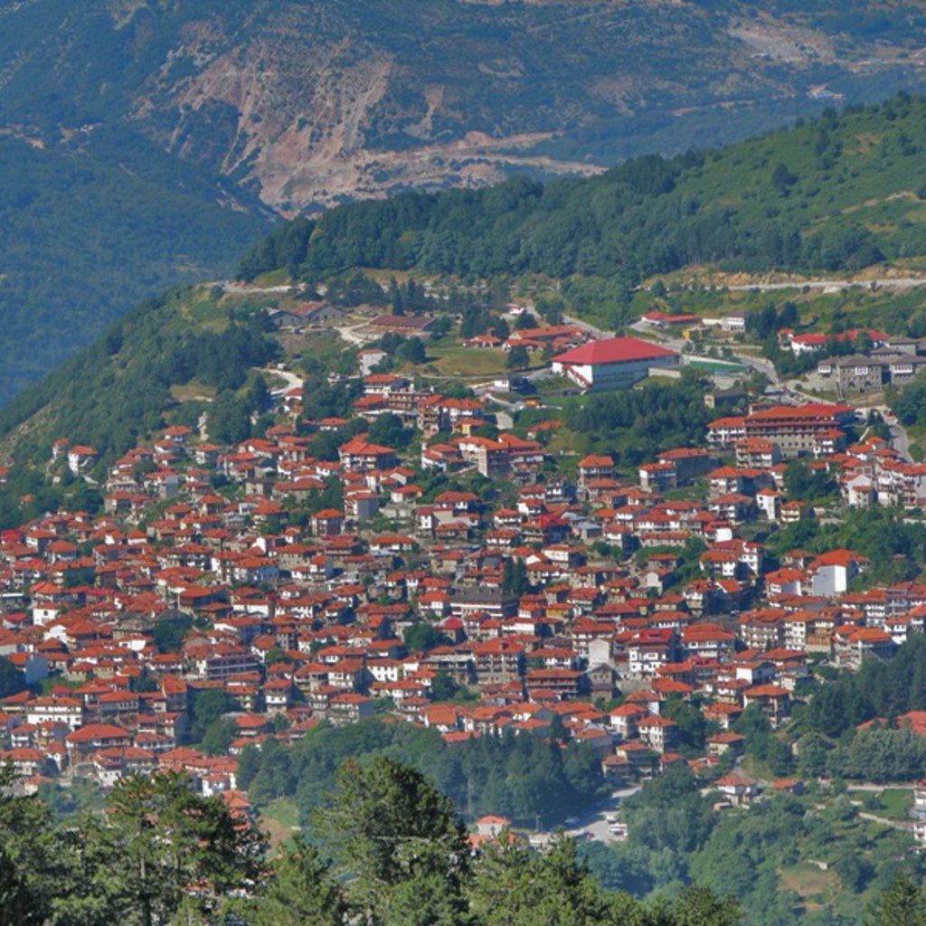 Metsovo village, Northen Greece.