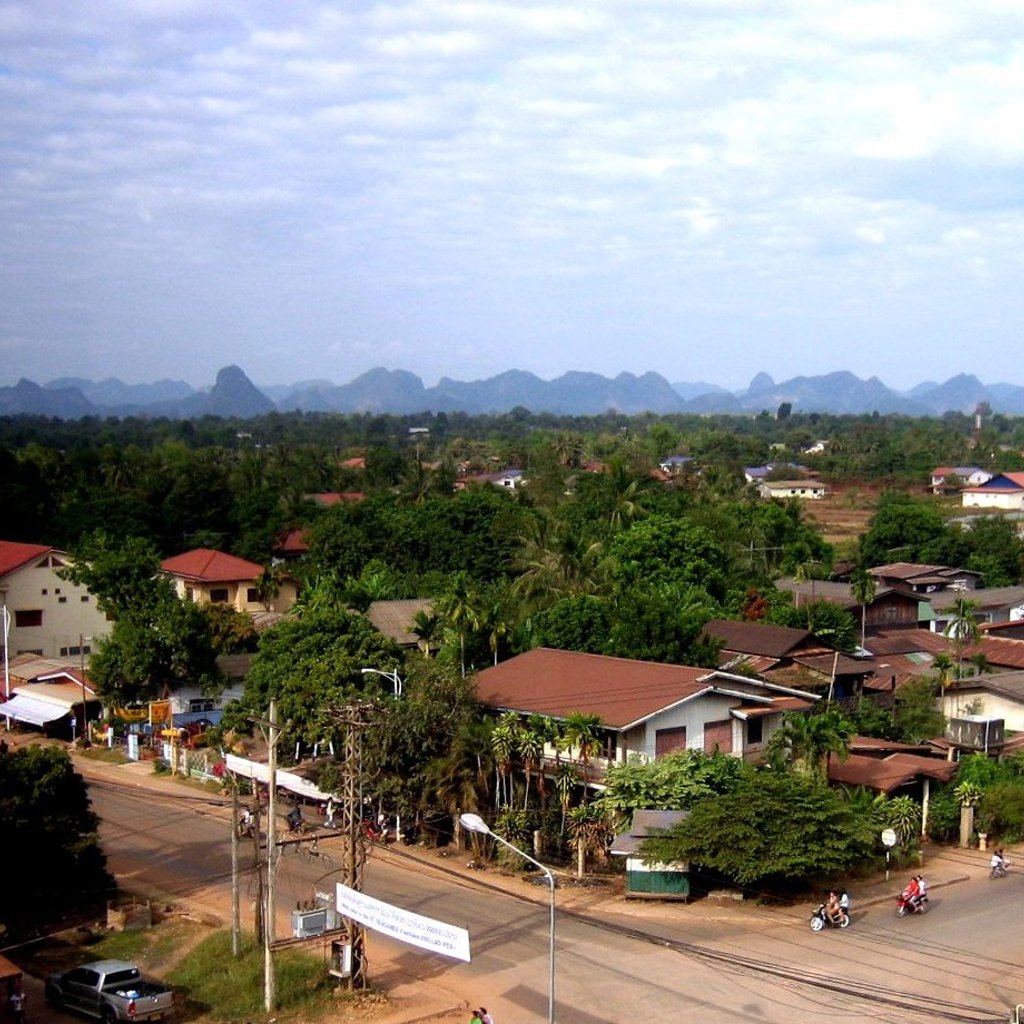 rotation of File:View of Thakhek and Mountains.jpg